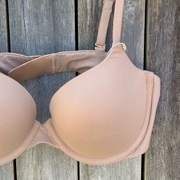NWT Skims Fits Everybody Push Up Bra Clay Nude 34C - Picture 4 of 11